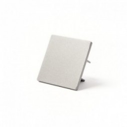 Bouchon de fermeture aluminium pour poteau intermédiaire et poteau d'angle 70x70 mm