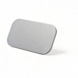 Plaque de fermeture aluminium pour poteau intermédiaire et rotule