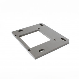 Platine de bord de mur pour poteau de portail