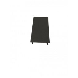 Bouchon alu pour tube rectangle 80*40*2 mm